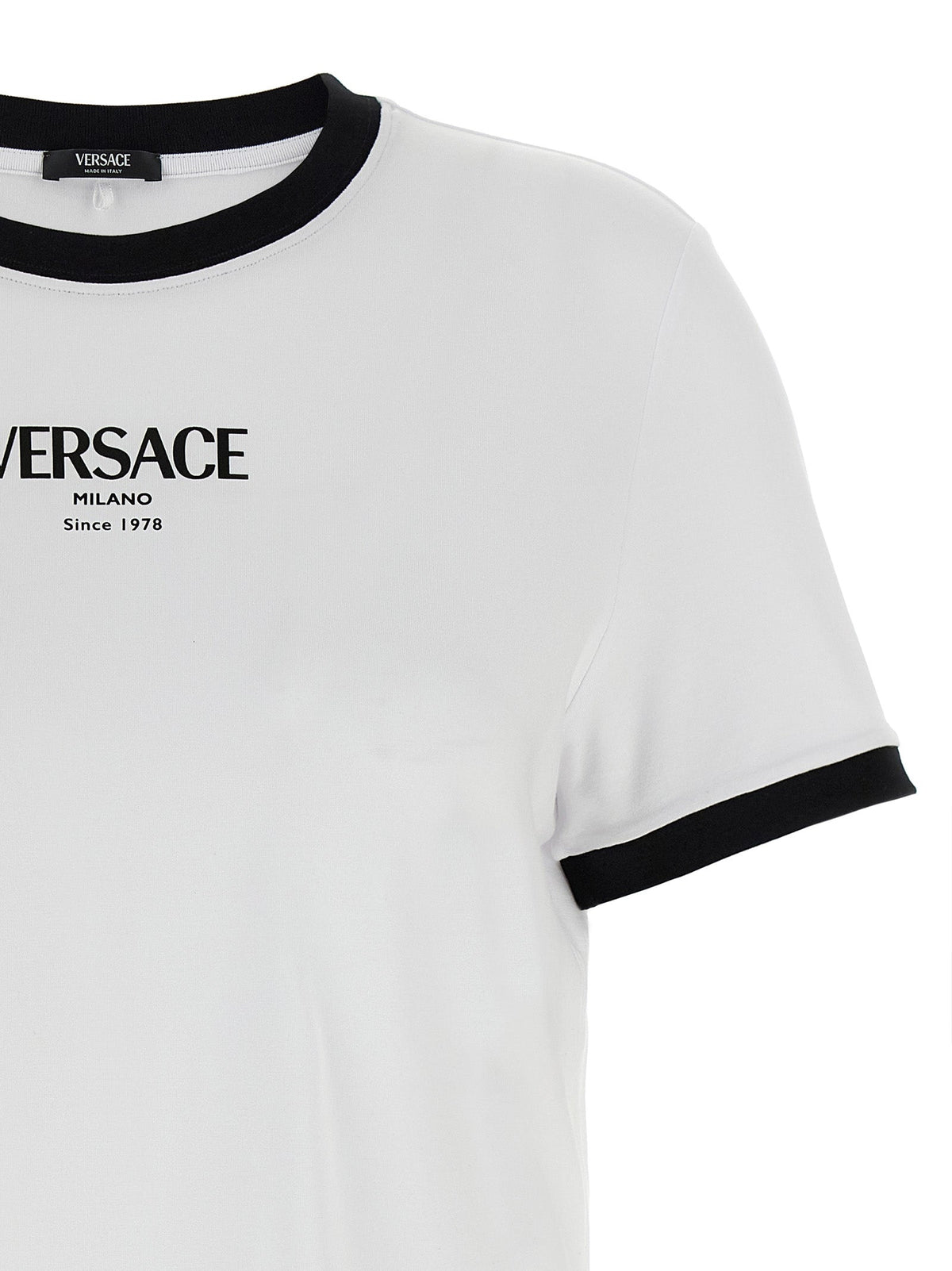 Versace Bicolor Viscose T-Shirt