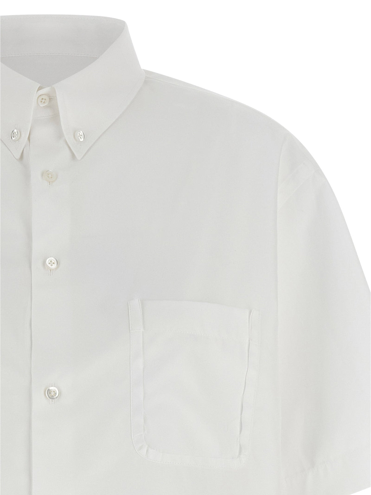 Maison Margiela White Cotton Blouse