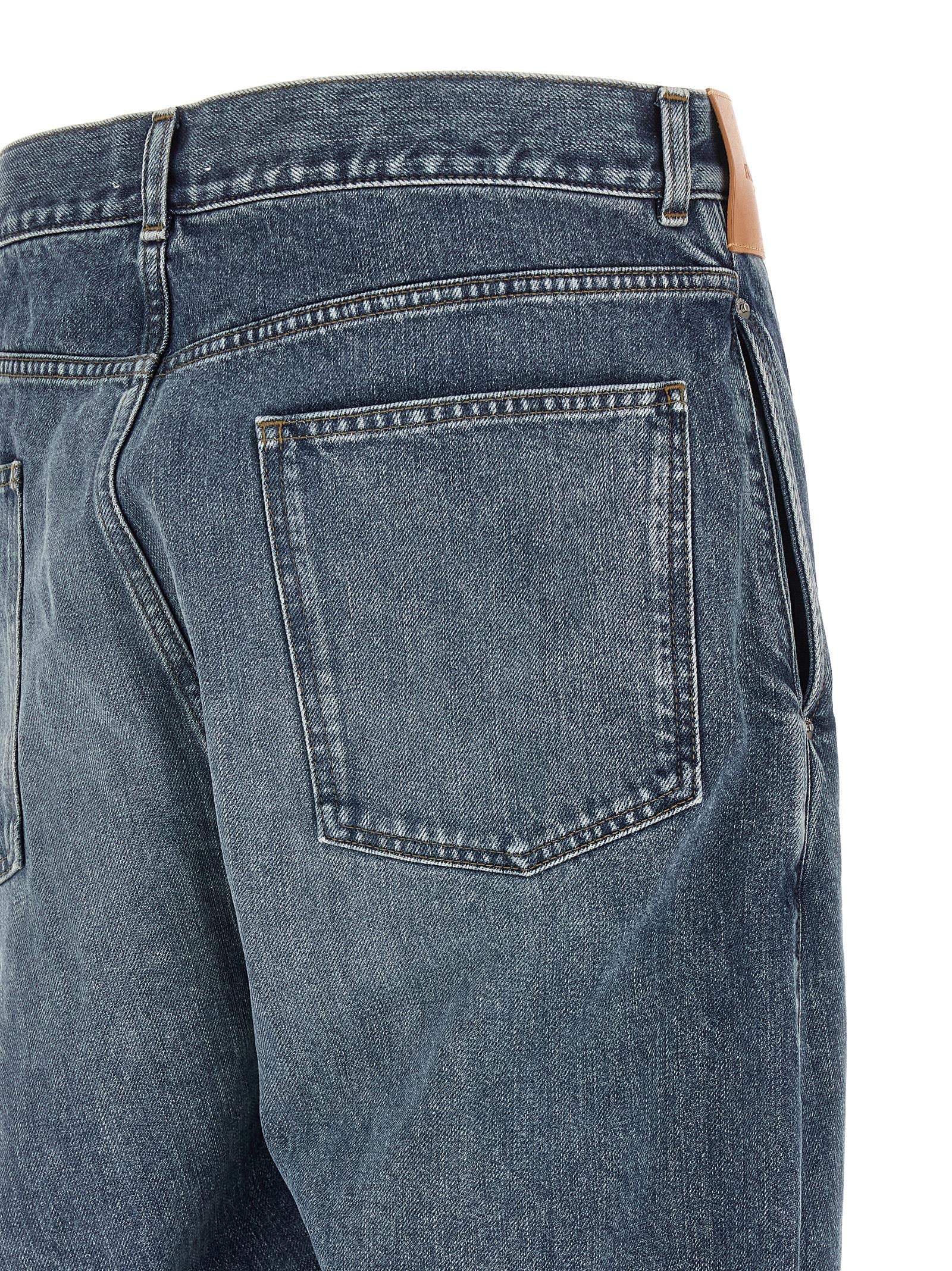 J.W.Anderson Blue Cotton Jeans Denim
