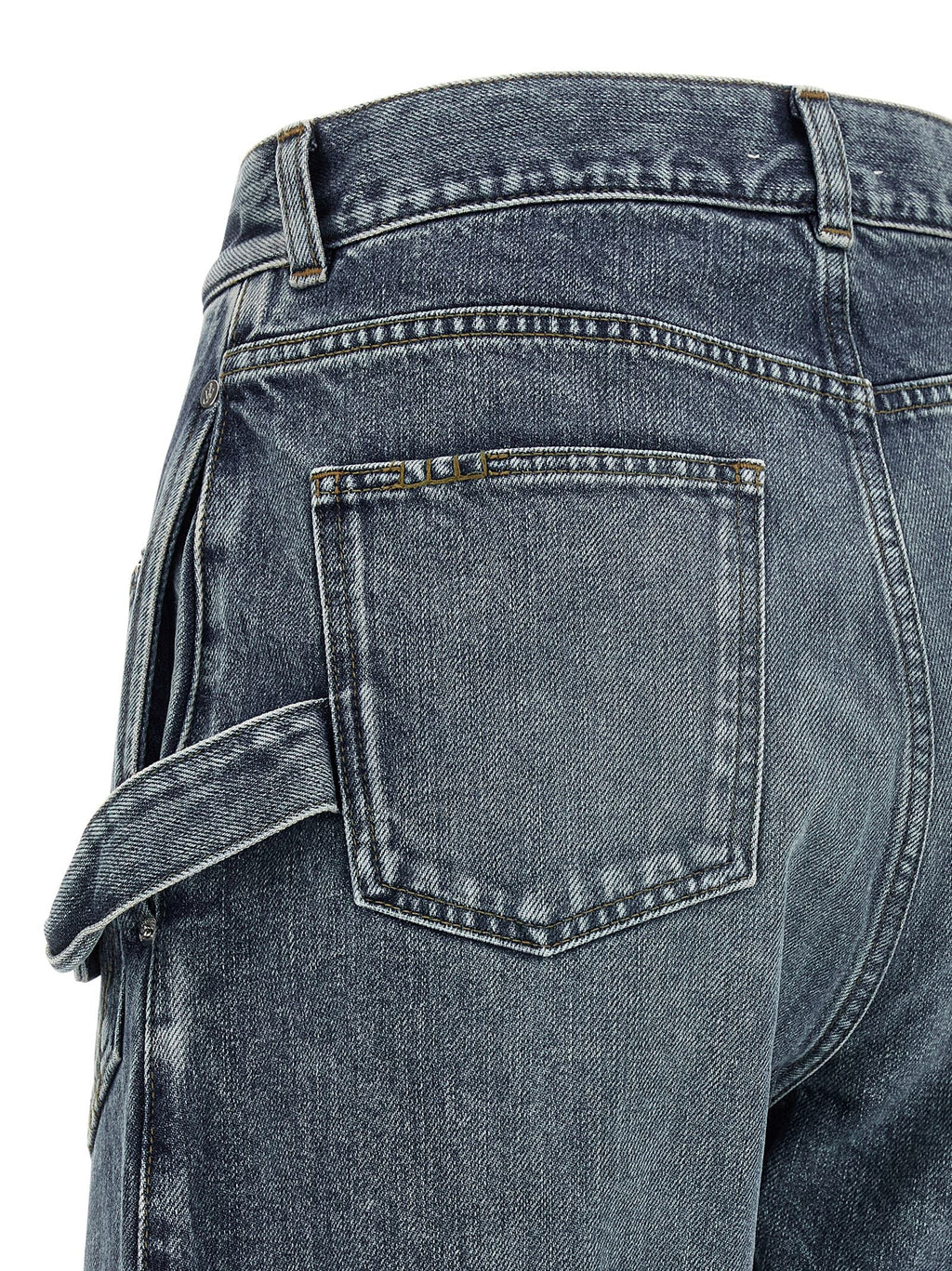 J.W.Anderson Blue Cotton Jeans Denim