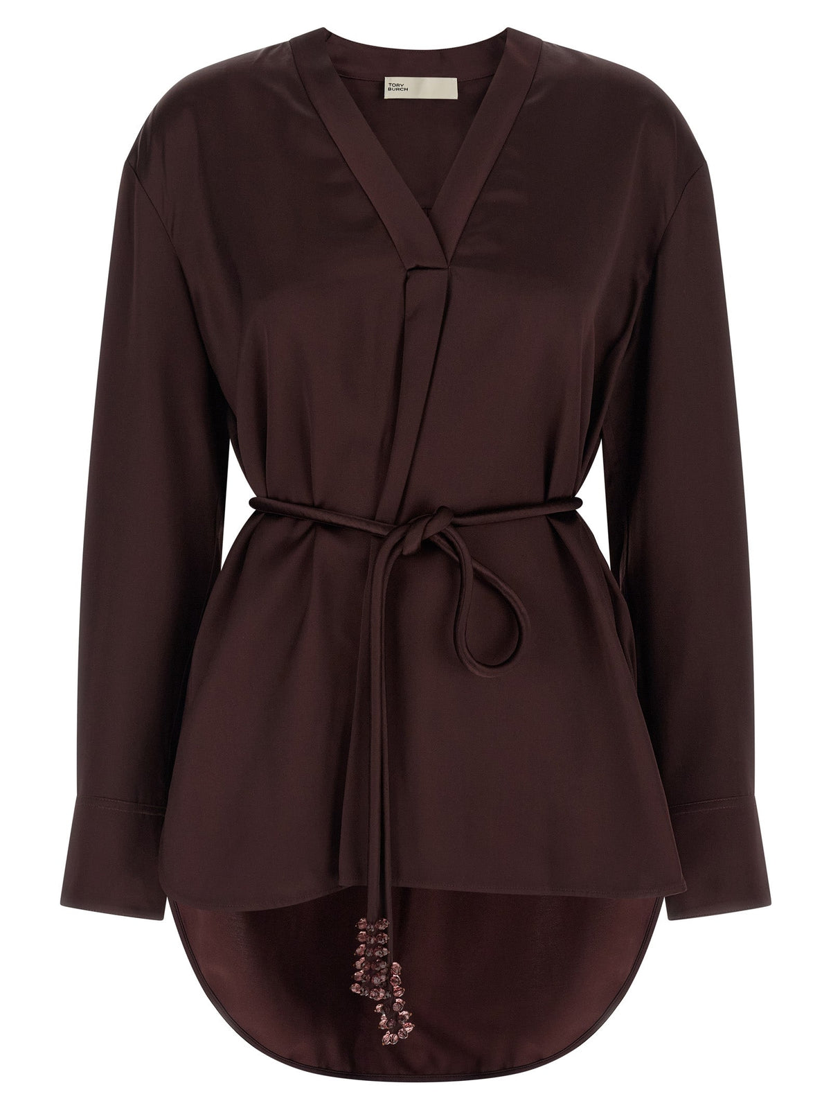 Tory Burch Bordeaux Viscose Blouse