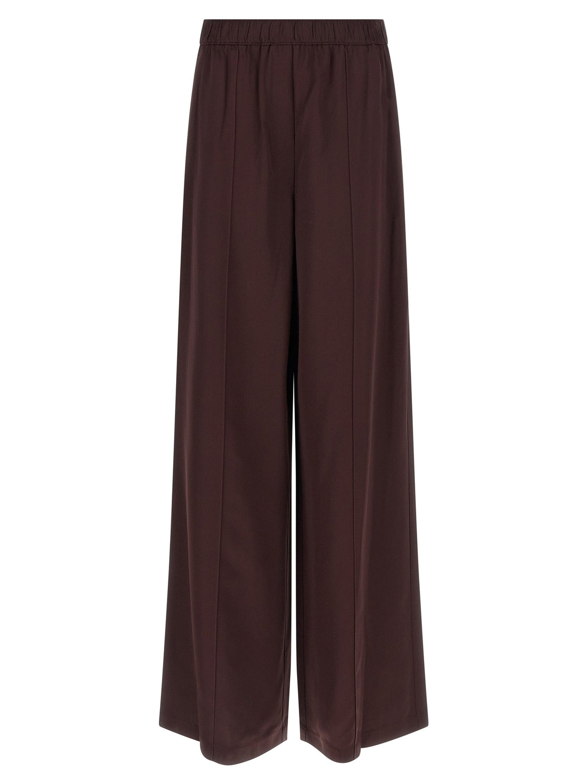 Tory Burch Bordeaux Viscose Casual Pants