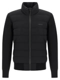 Mackage Blue Nylon Cardigan
