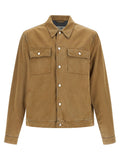 MM6 Maison Margiela Beige Cotton Denim Jacket