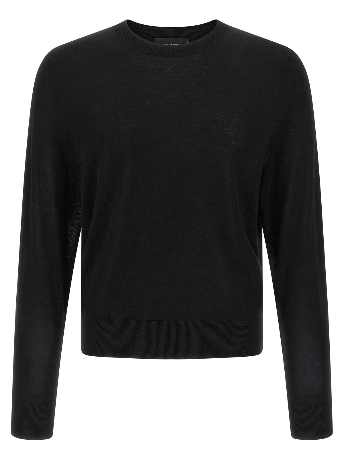 Dsquared² Black Wool Cardigan