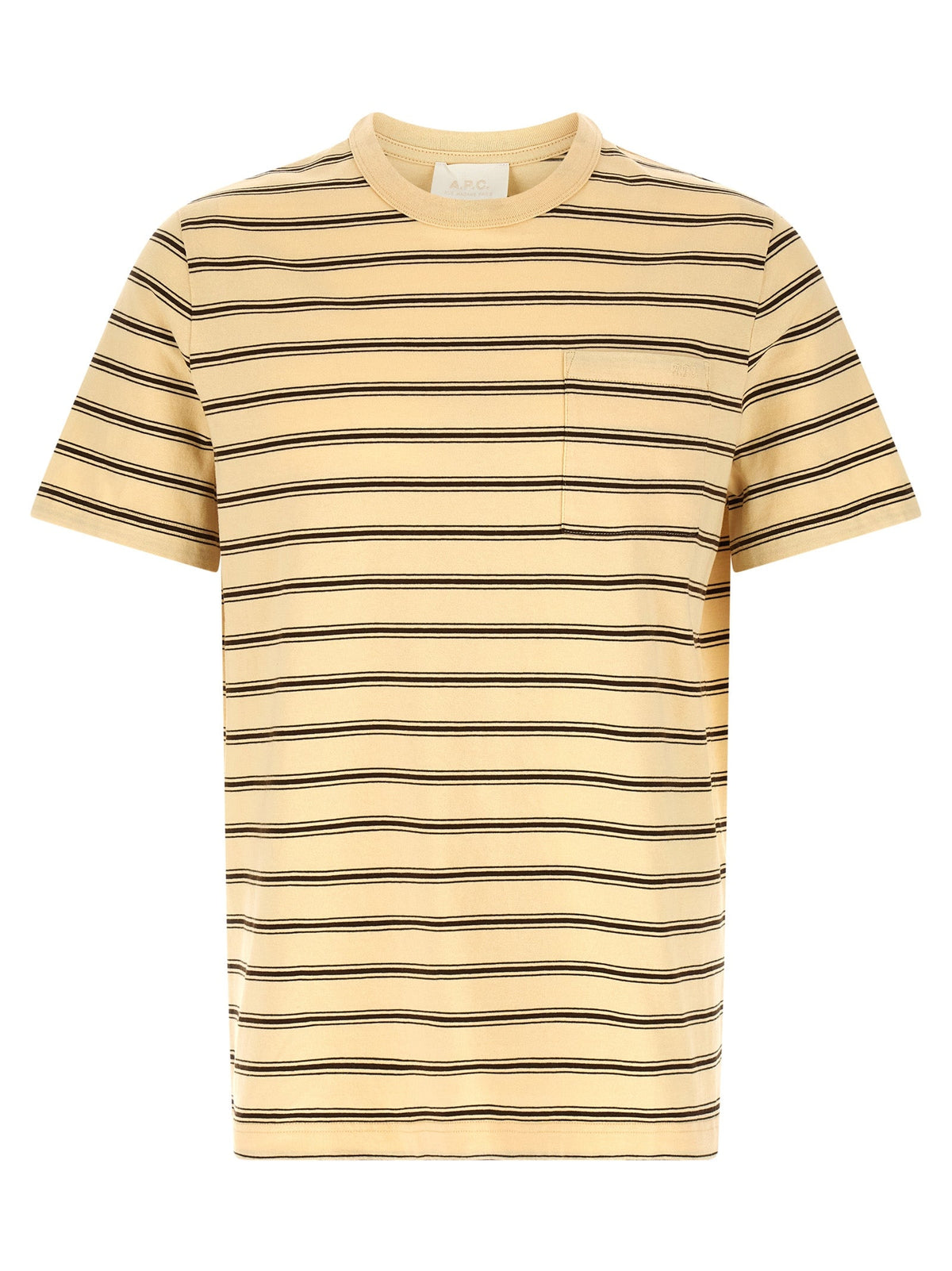 A.P.C. Beige Cotton T-Shirt