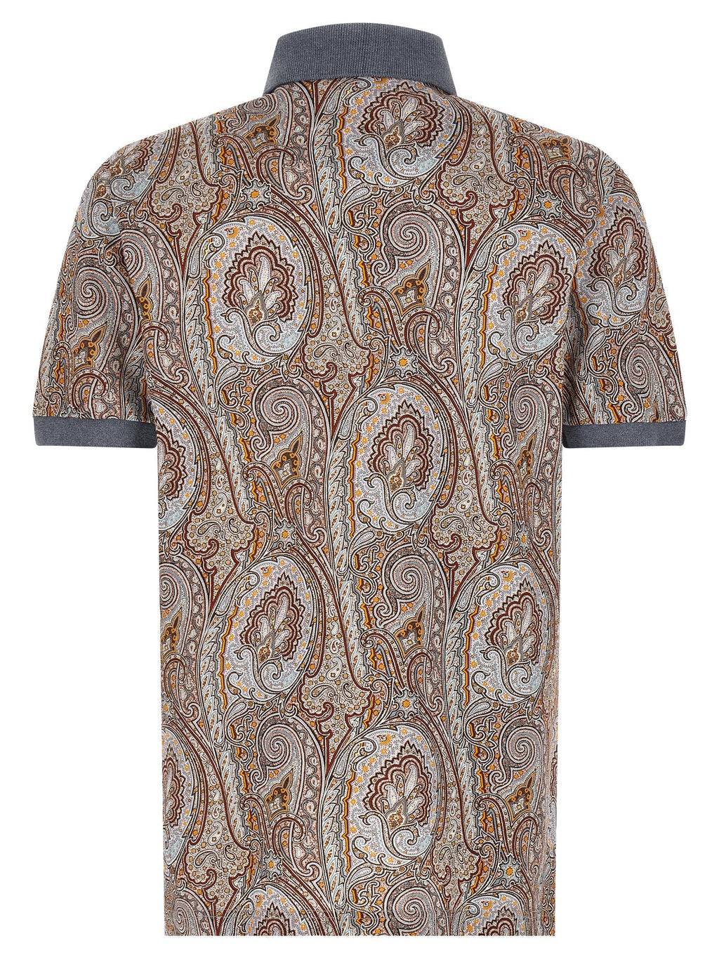Etro Multicolor Cotton Polo Shirt