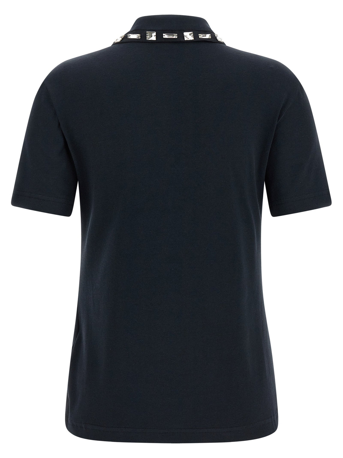 Fabiana Filippi Blue Cotton Polo Shirt