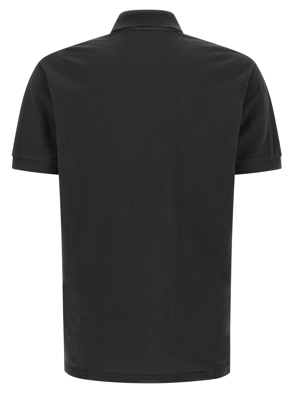 Isabel Marant Black Cotton Polo Shirt
