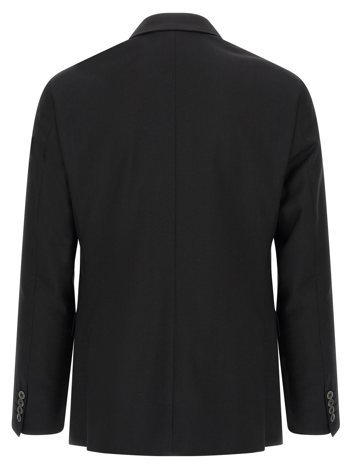 Pal Zileri Black Wool Two-Piece Suit