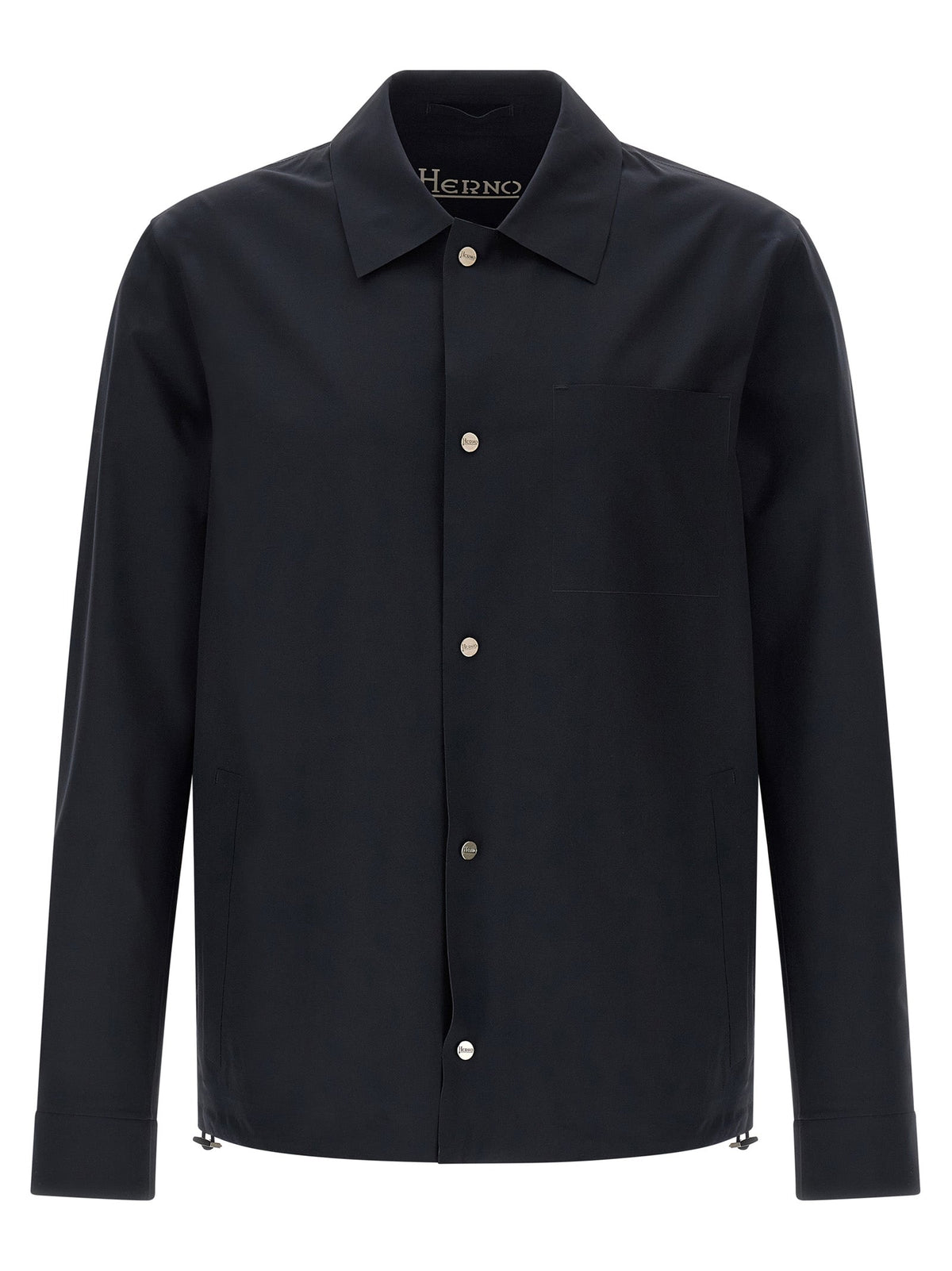 Herno Blue Polyamide Shell Jacket