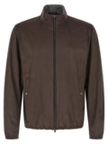 Herno Brown Polyester Jacket