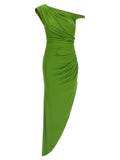 Elisabetta Franchi Bicolor Viscose Long Dress