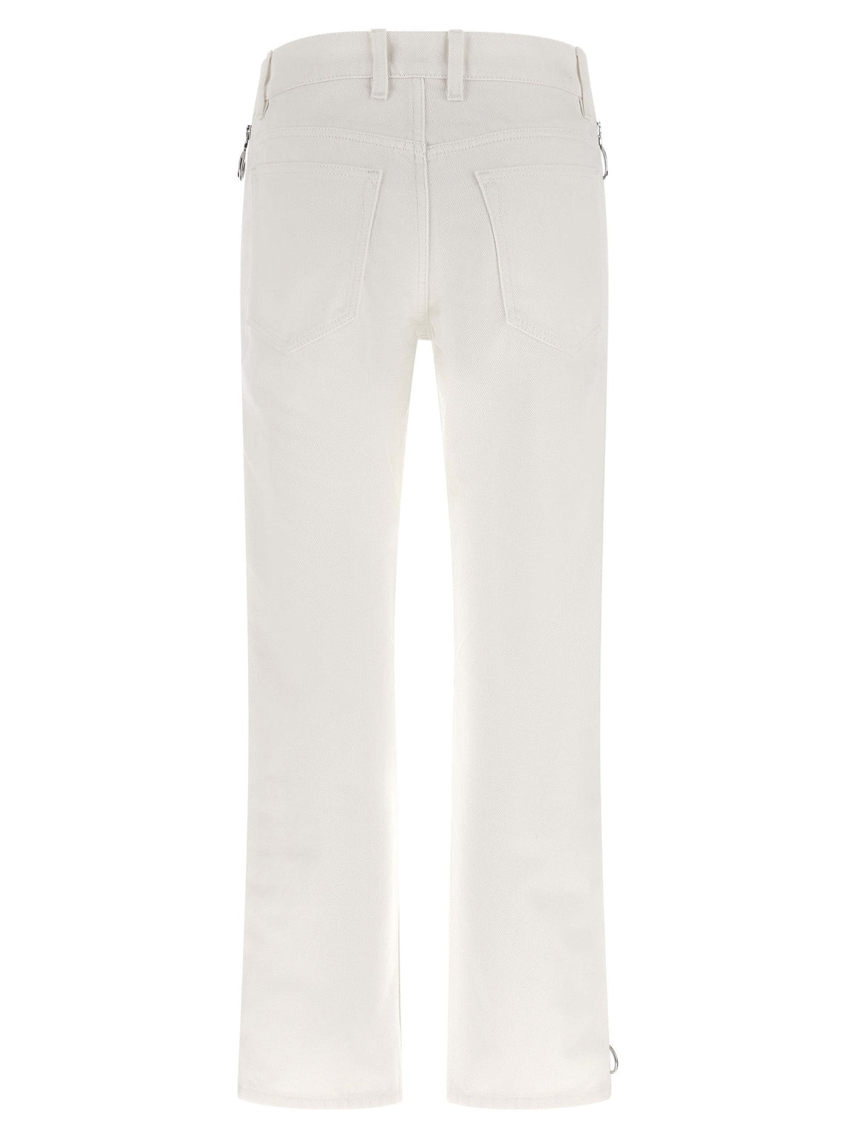 Paco Rabanne White Cotton Jeans Denim