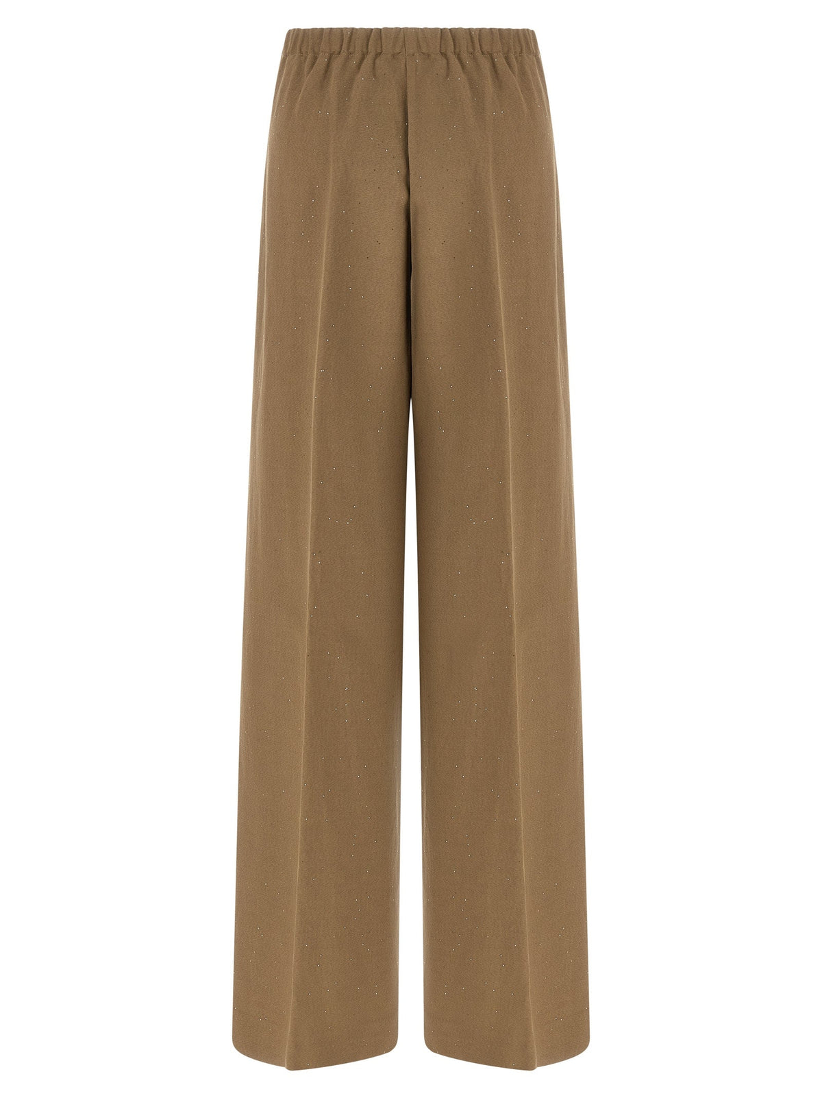 Herno Brown Viscose Casual Pants