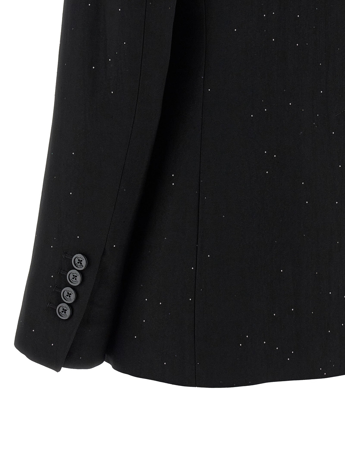 Herno Black Viscose Blazer