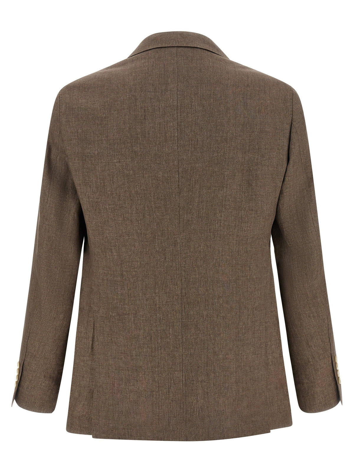 Brunello Cucinelli Brown Linen Blazer