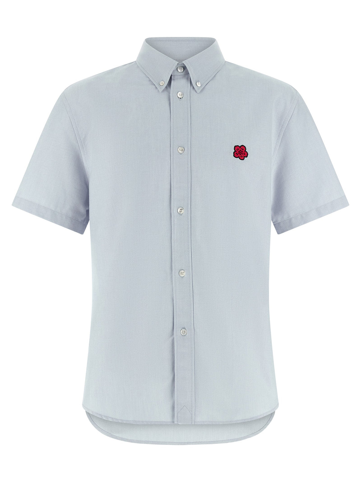 Kenzo Blue Cotton Blouse
