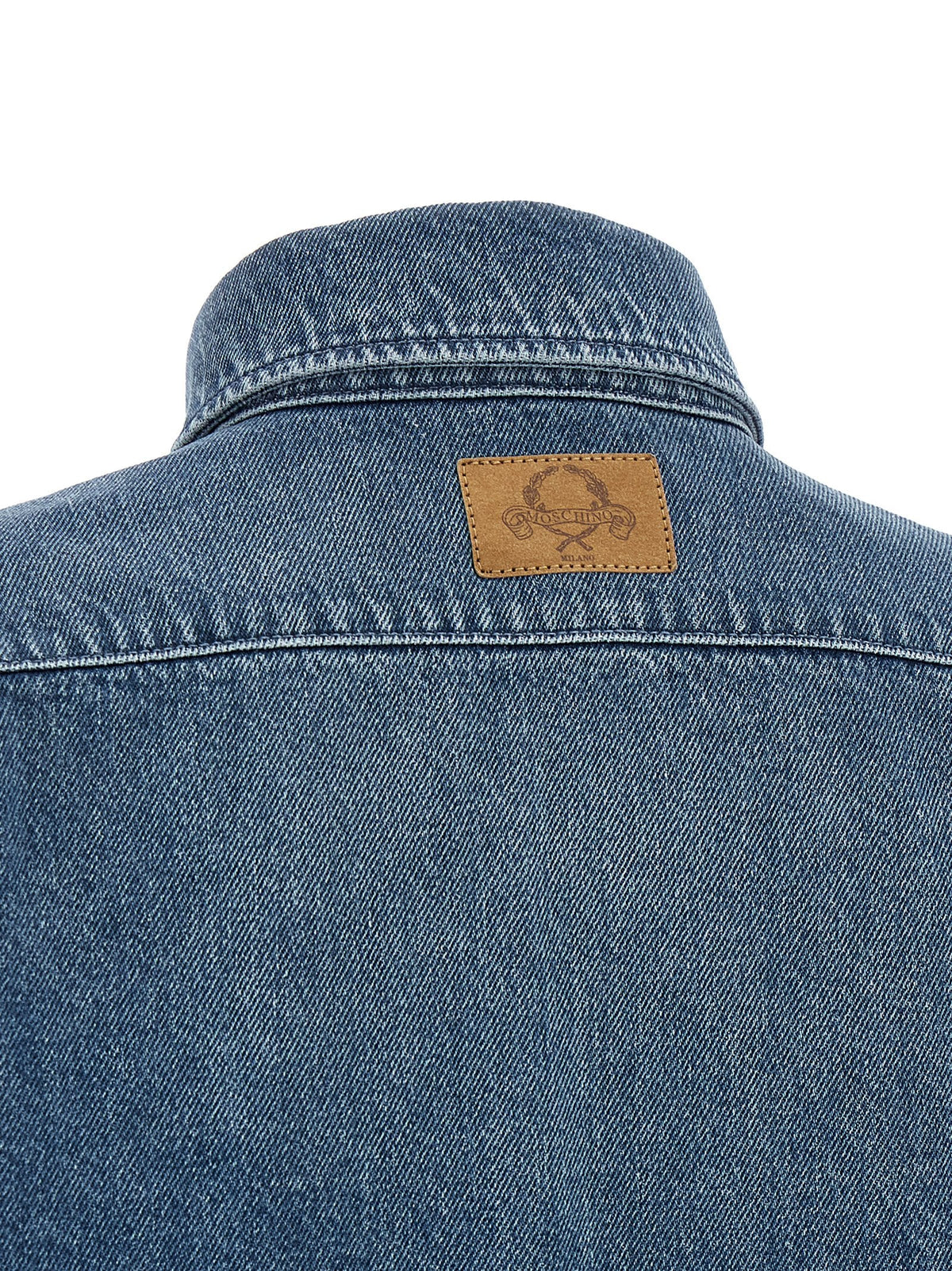 Moschino Blue Cotton Blouse