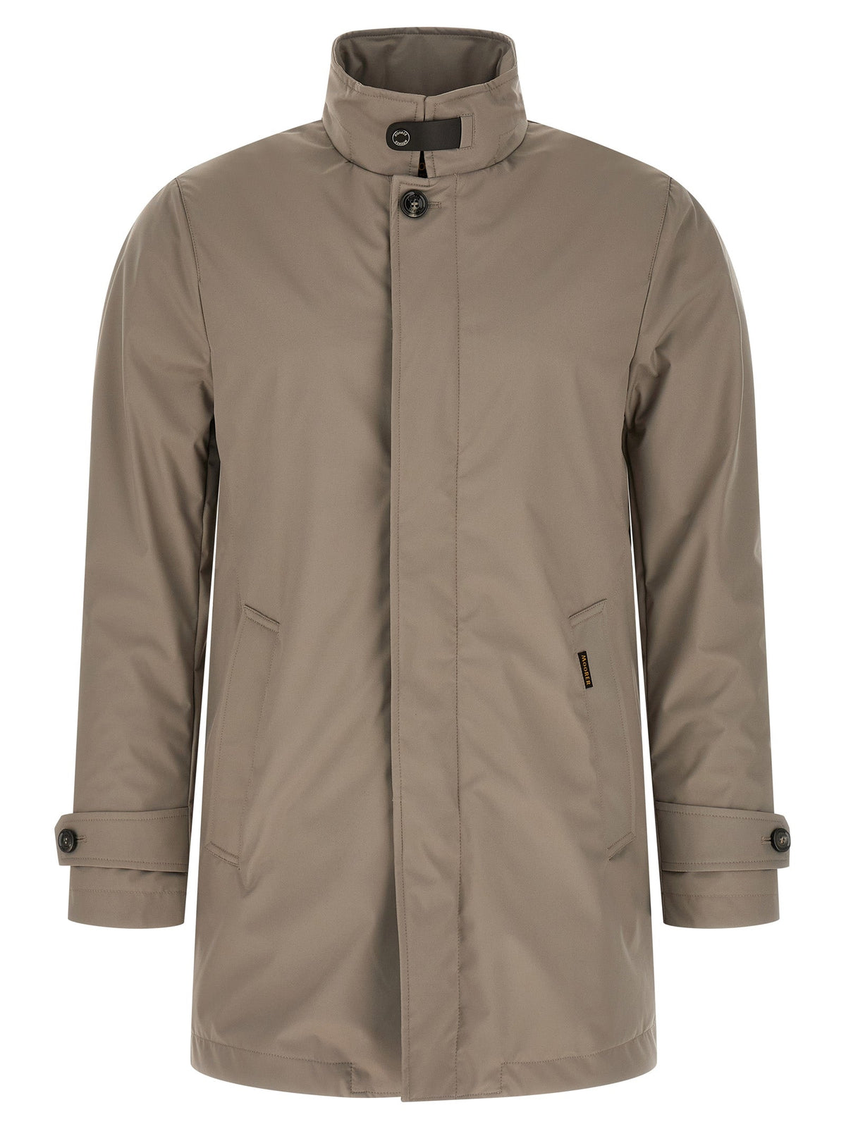 MooRER Gray Polyester Shell Jacket
