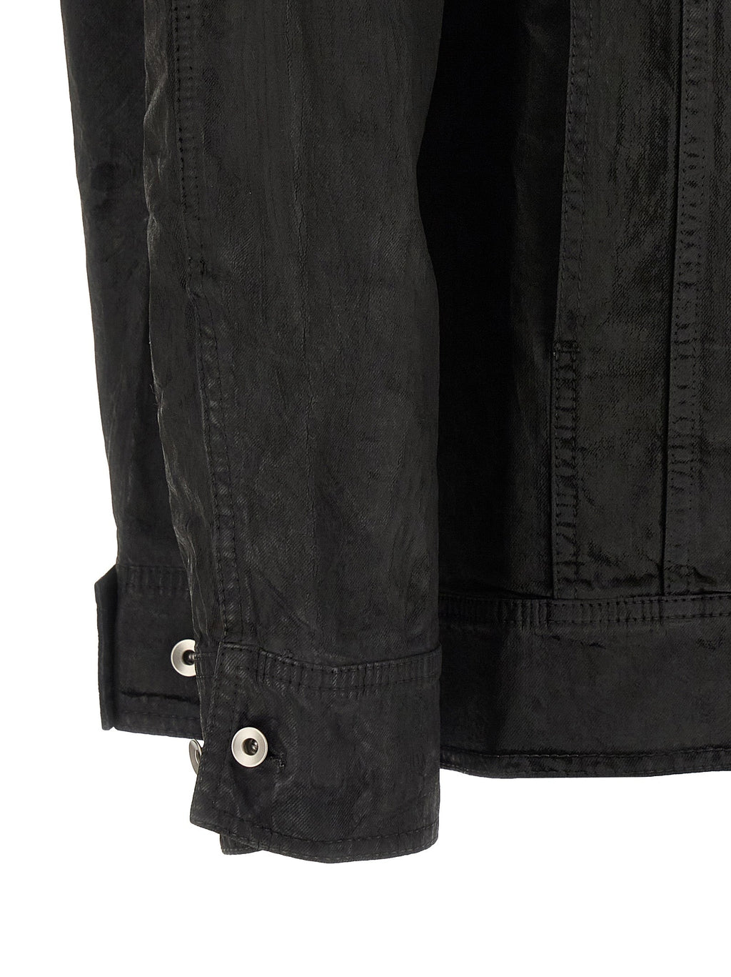 DRKSHDW Black Cotton Denim Jacket