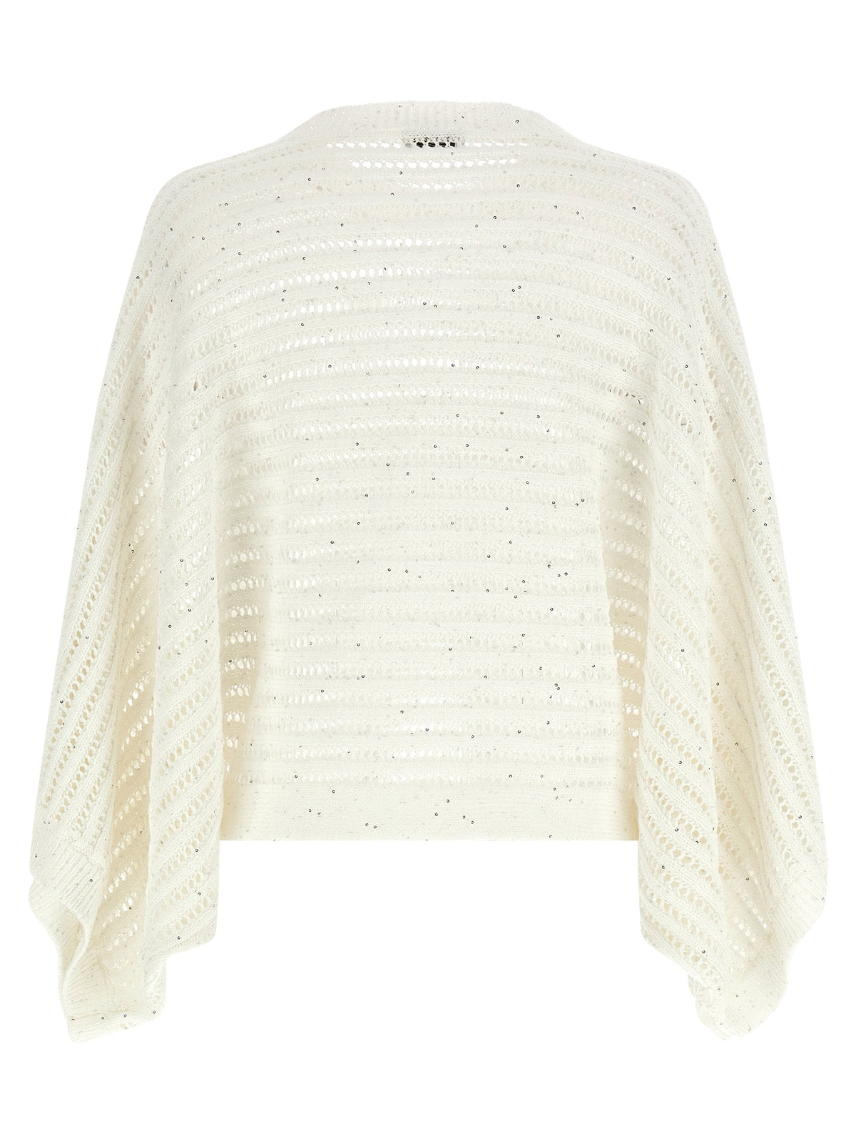 Peserico White Cotton Cardigan