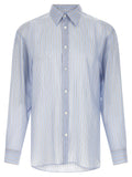 Dries Van Noten Blue Copper Blouse