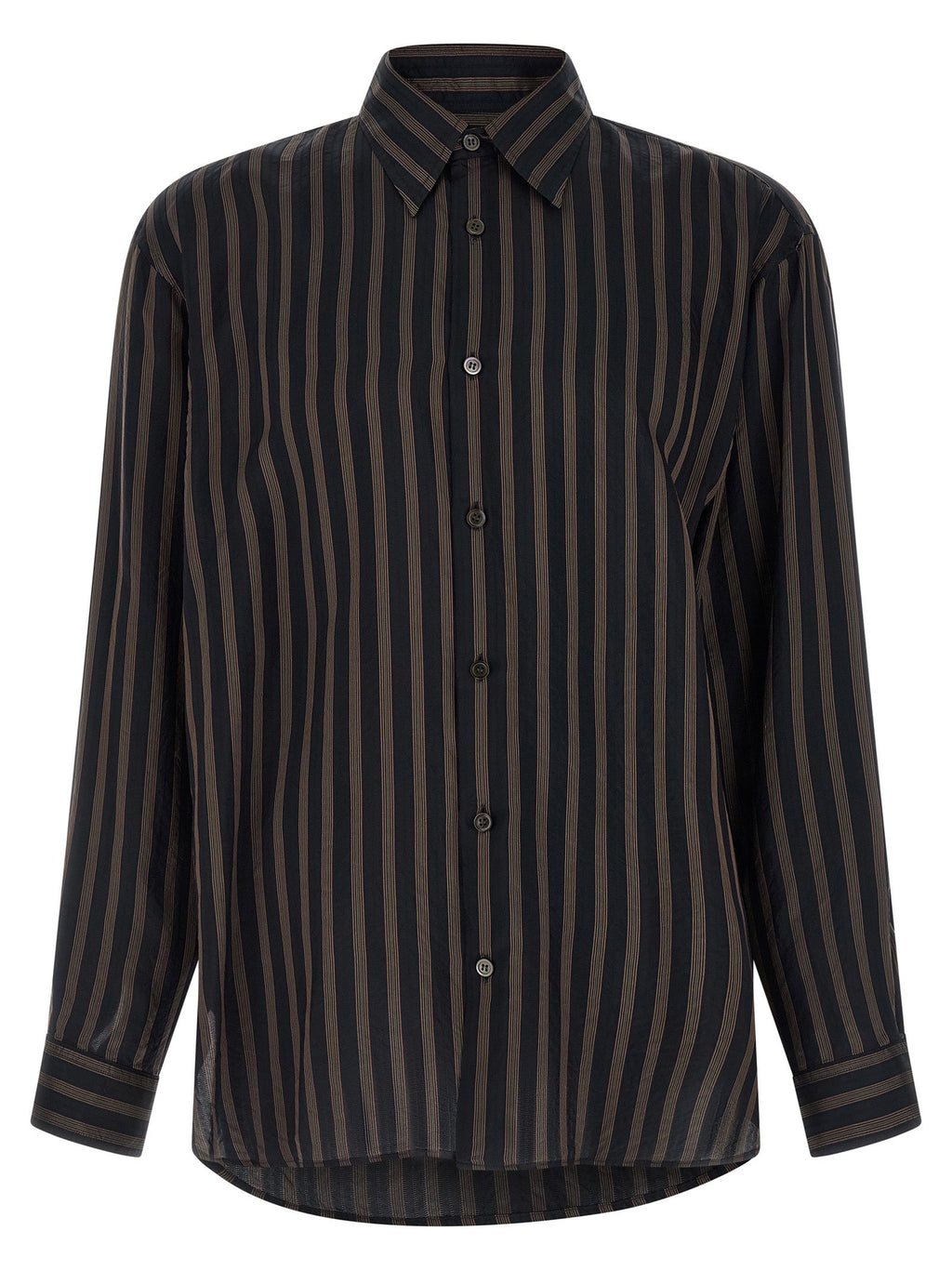 Dries Van Noten Black Copper Blouse