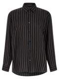 Dries Van Noten Black Copper Blouse