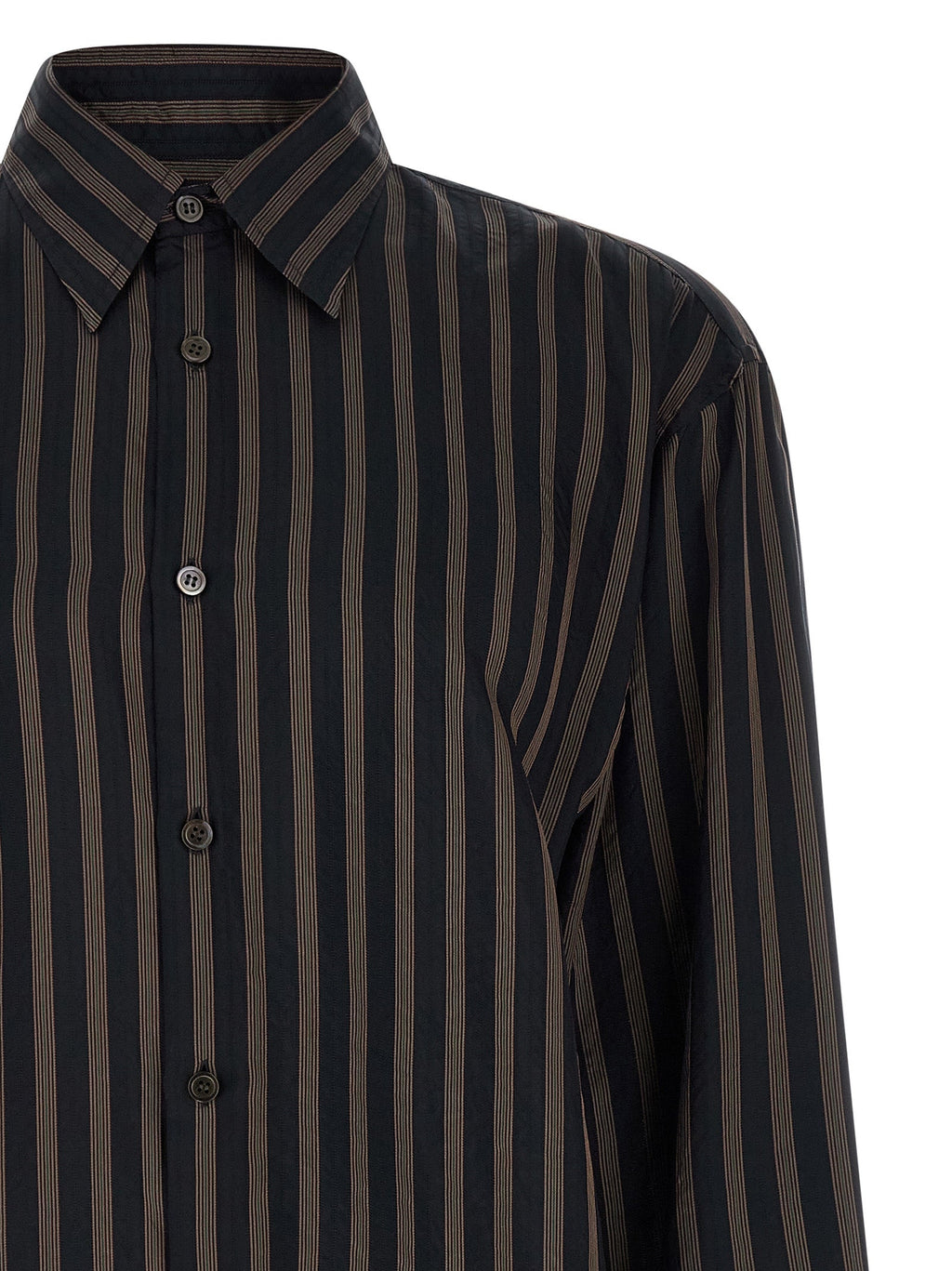 Dries Van Noten Black Copper Blouse
