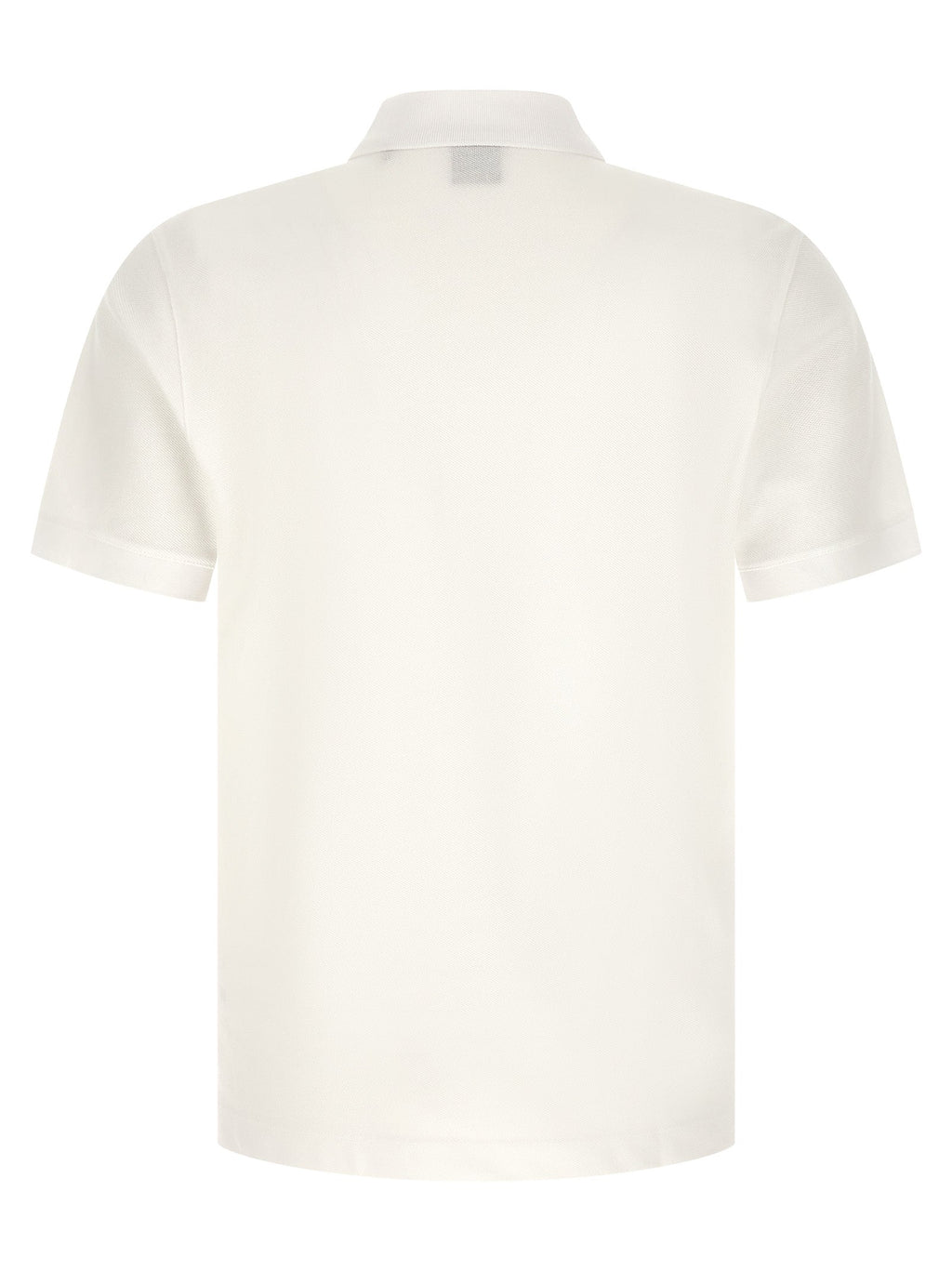 Hugo Boss White Cotton Polo Shirt