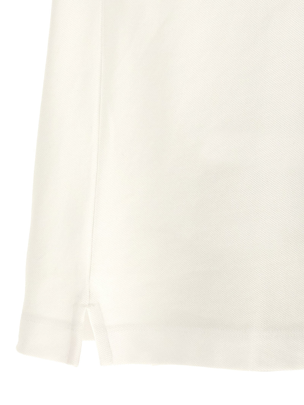 Hugo Boss White Cotton Polo Shirt