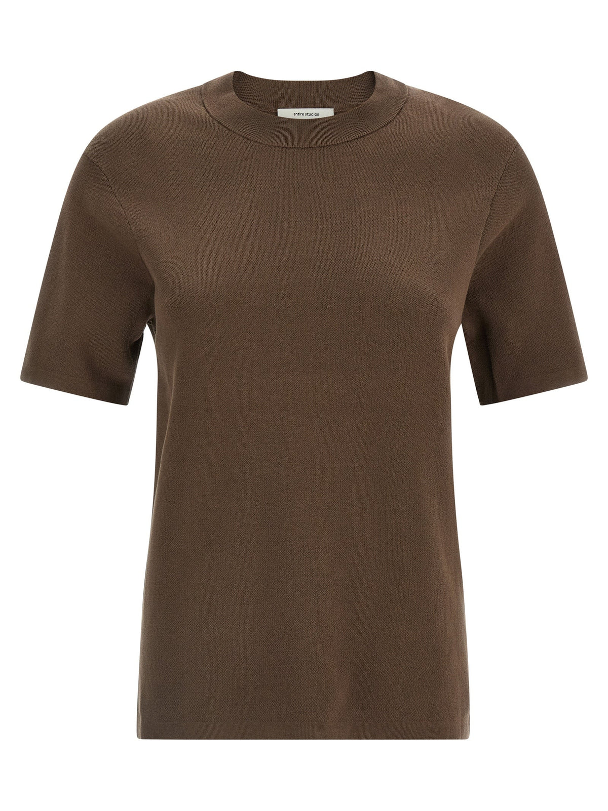 Entire Studios Brown Cotton T-Shirt