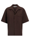 Entire Studios Brown Cotton Blouse