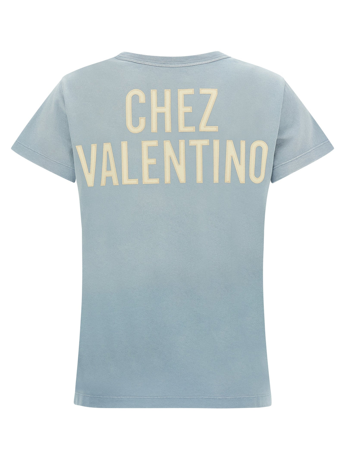 Valentino Garavani Blue Cotton T-Shirt