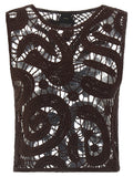 PINKO Brown Viscose Blouse