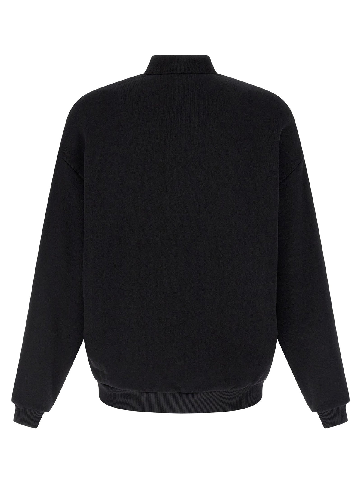 Autry Black Cotton Sweatshirt
