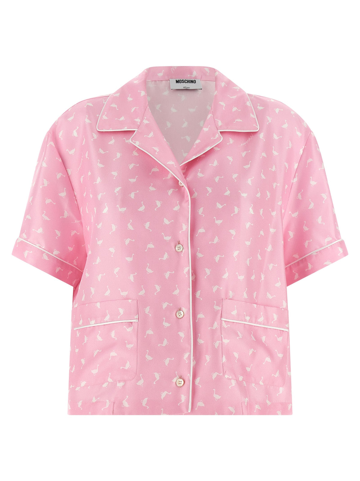 Moschino Multicolor Silk Blouse