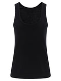 Isabel Marant Black Cotton Tank Tops