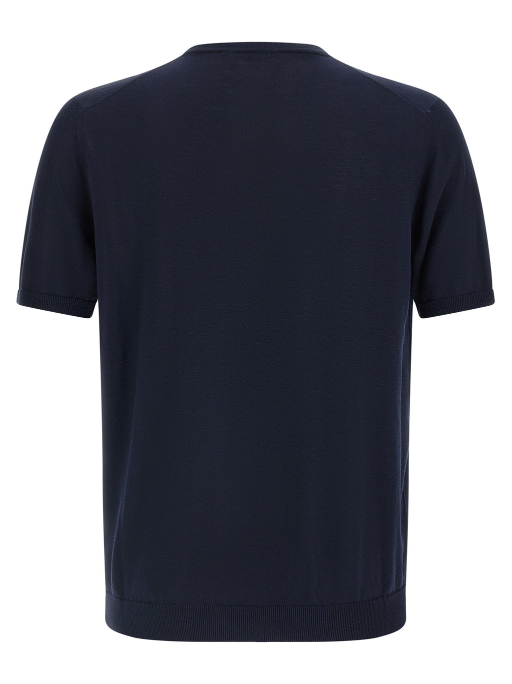 Roberto Collina Blue Cotton Cardigan