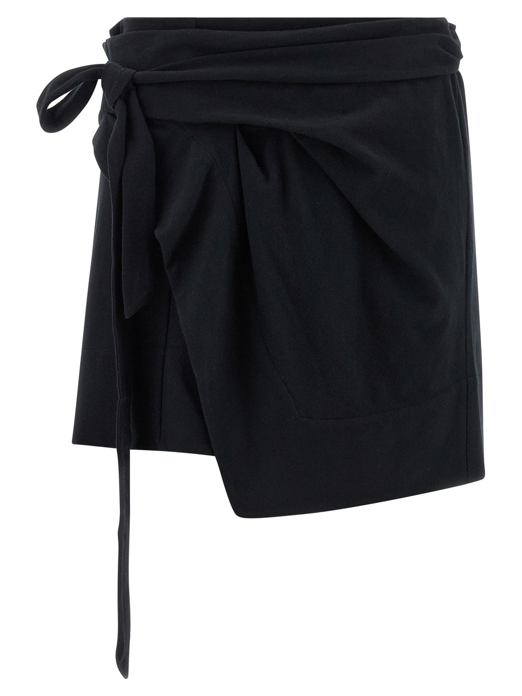 Isabel Marant Black Cotton Long Skirt