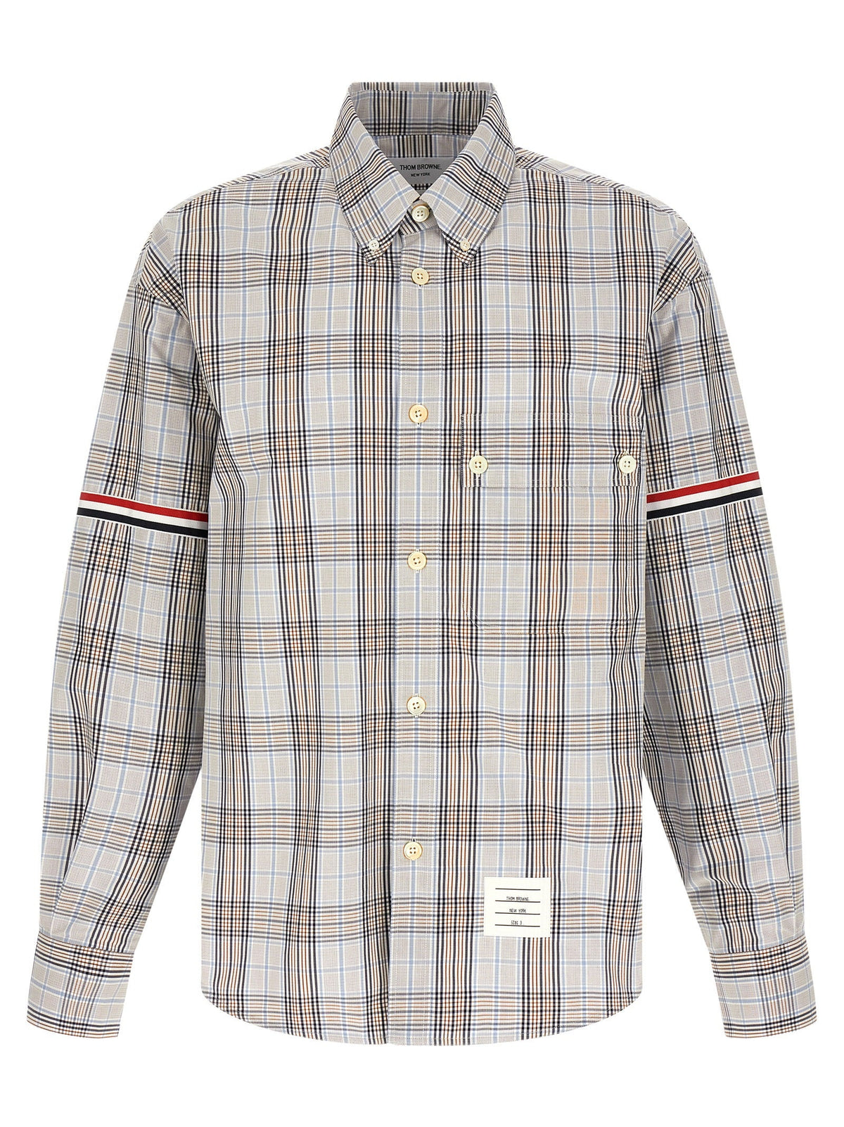 Thom Browne Multicolor Cotton Blouse