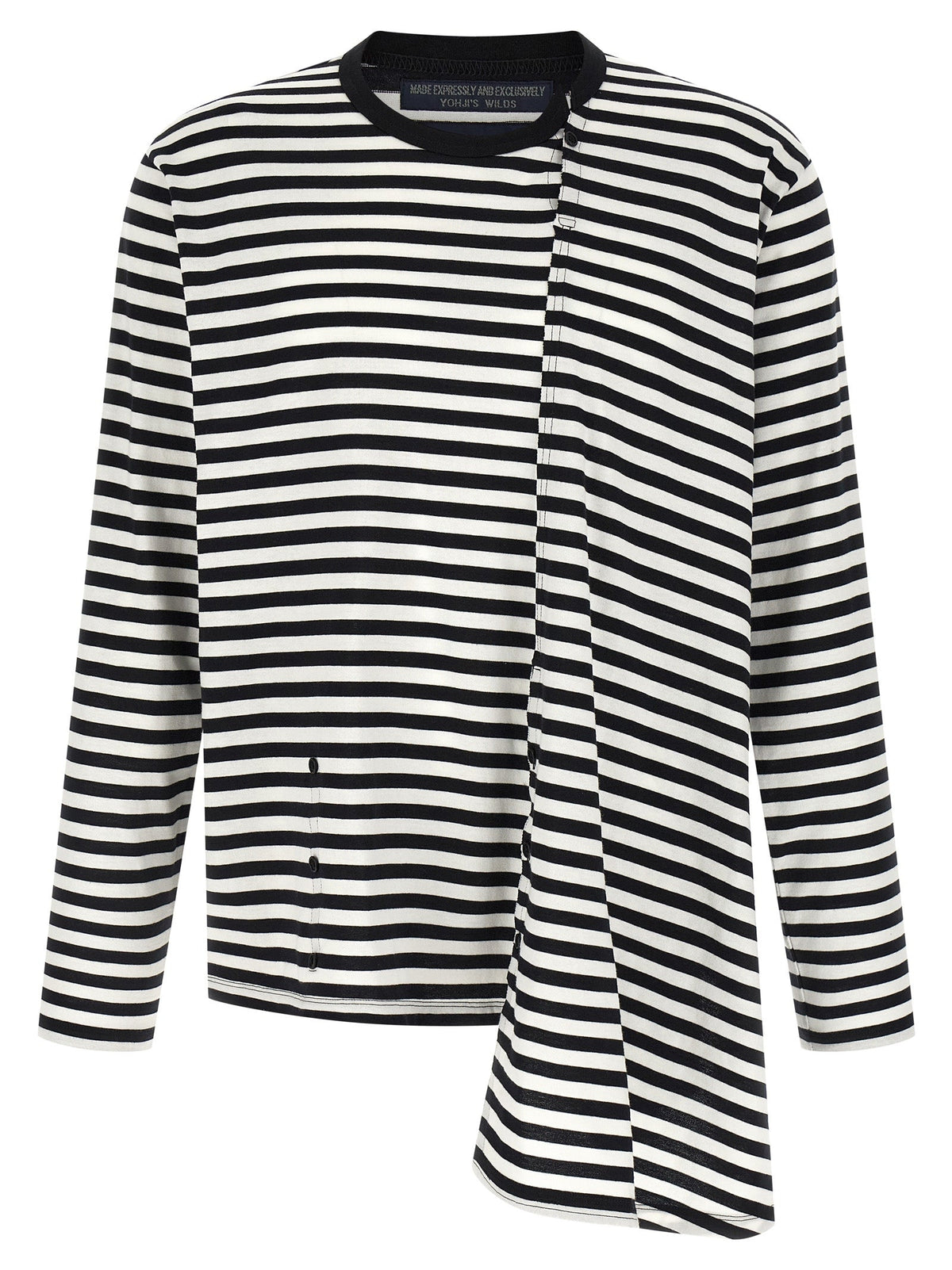 Yohji Yamamoto Bicolor Cotton Cardigan