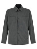 Herno Gray Polyester Full-Length Jacket