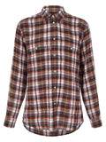Dsquared² Red Linen Blouse