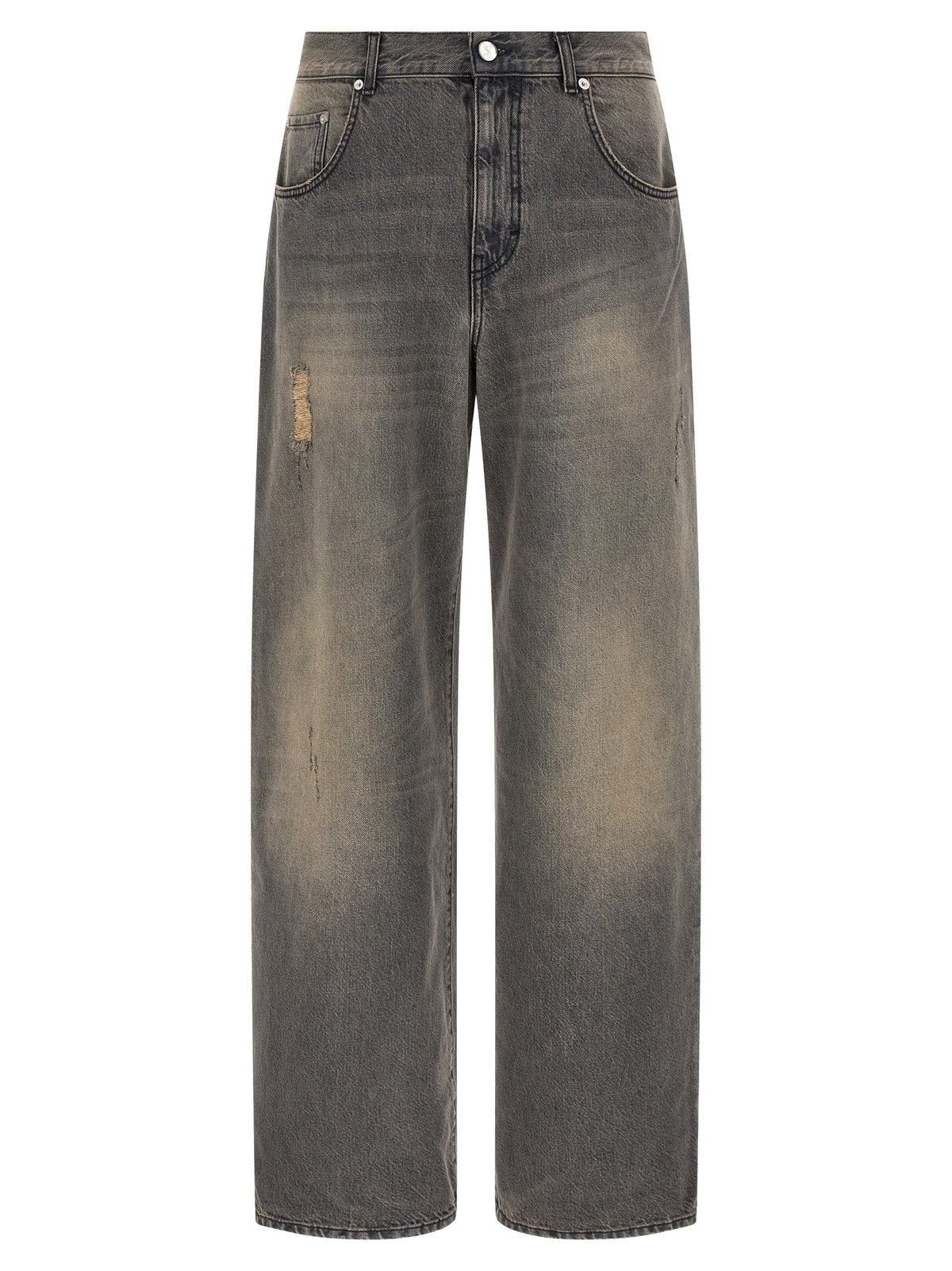 SÉFR Black Cotton Jeans Denim