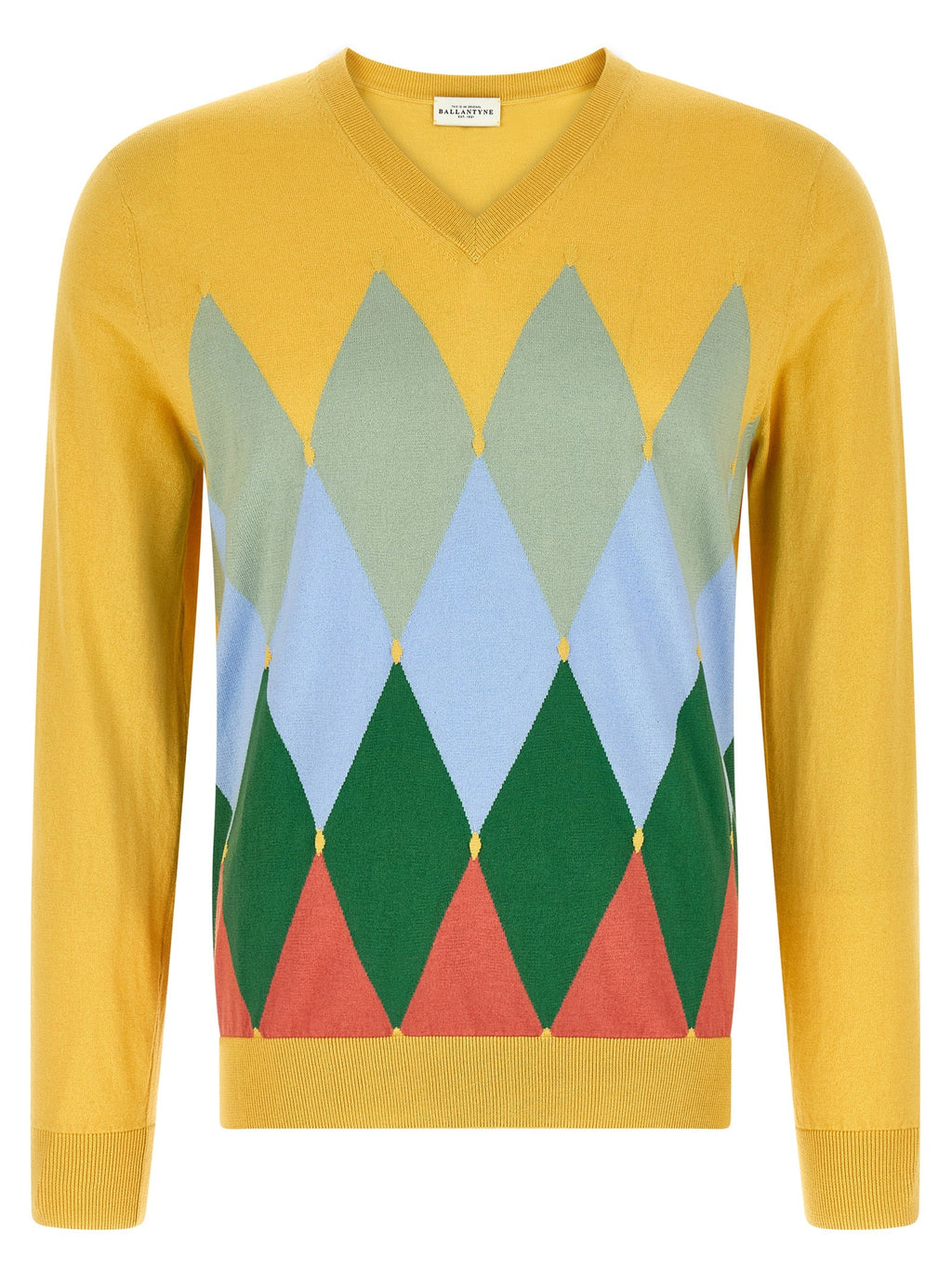 Ballantyne Multicolor Cotton Cardigan