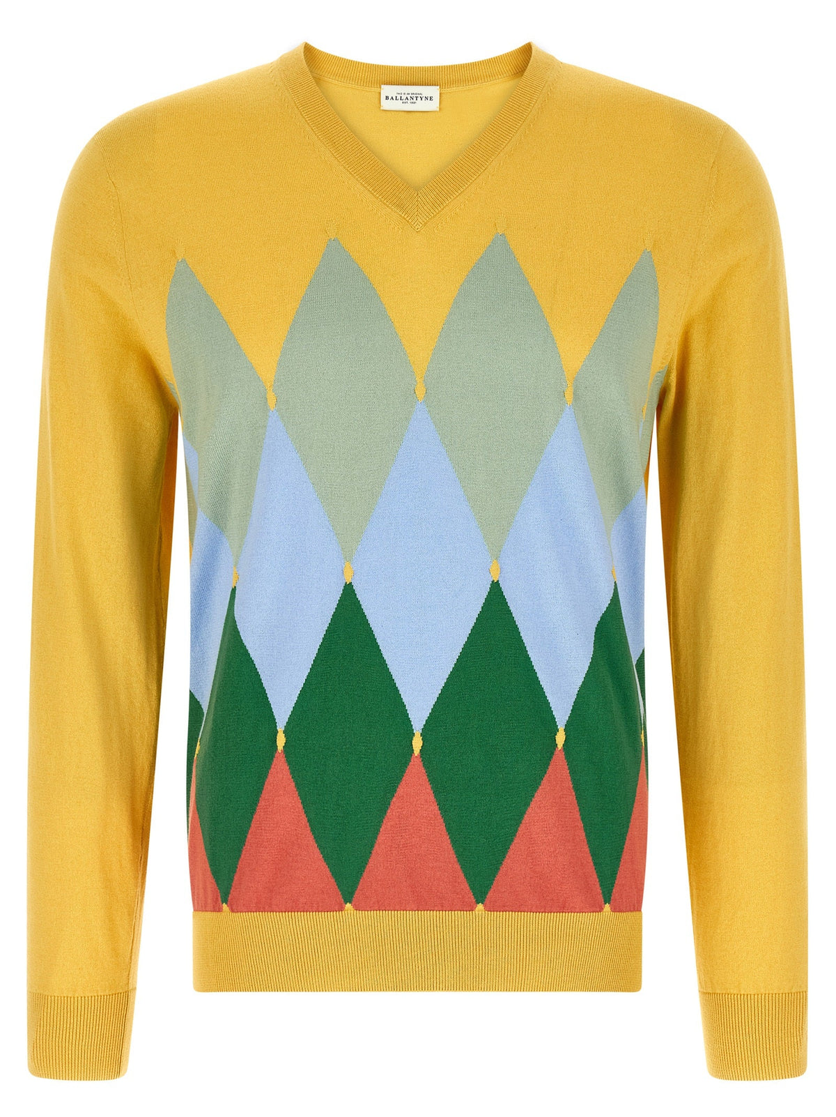 Ballantyne Multicolor Cotton Cardigan