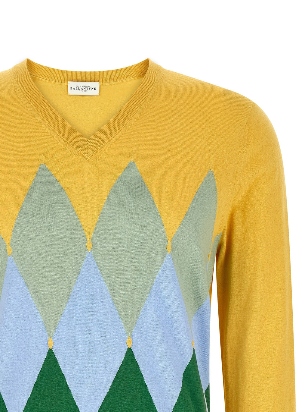 Ballantyne Multicolor Cotton Cardigan