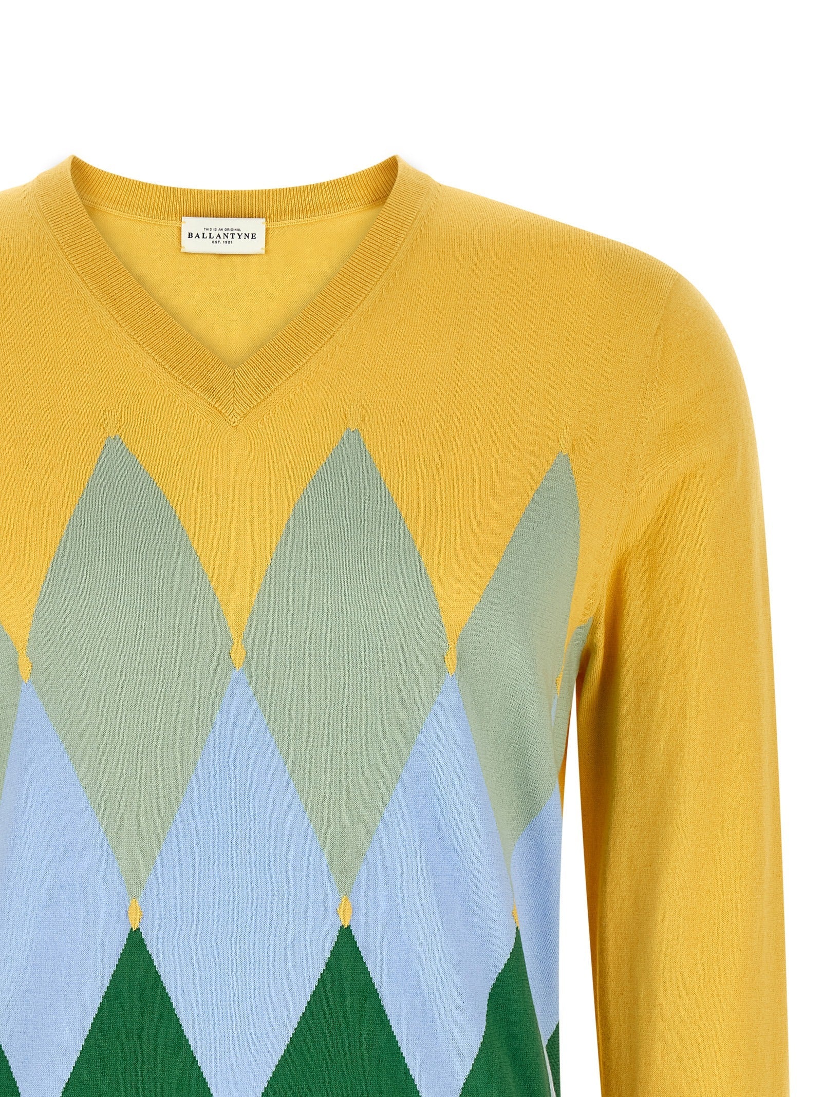 Ballantyne Multicolor Cotton Cardigan